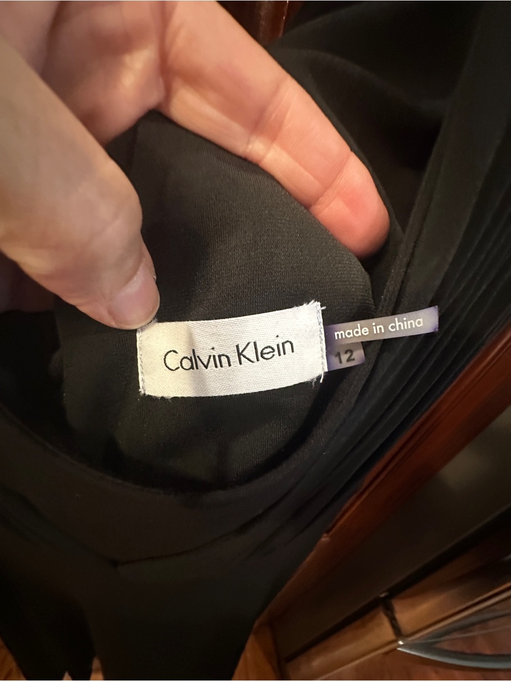 Price firm! Calvin Klein measures size medium stunning dress! - Picture 4 of 7